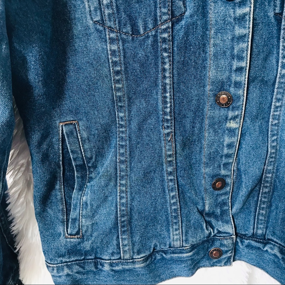 Vintage Roxy Jean Denim Jacket - Picture 3 of 12